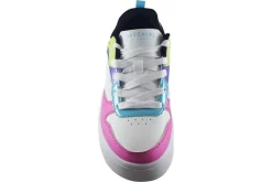 Skechers Laced | Washable<CourtHigh Crush 310191L Girls Sports Trainers