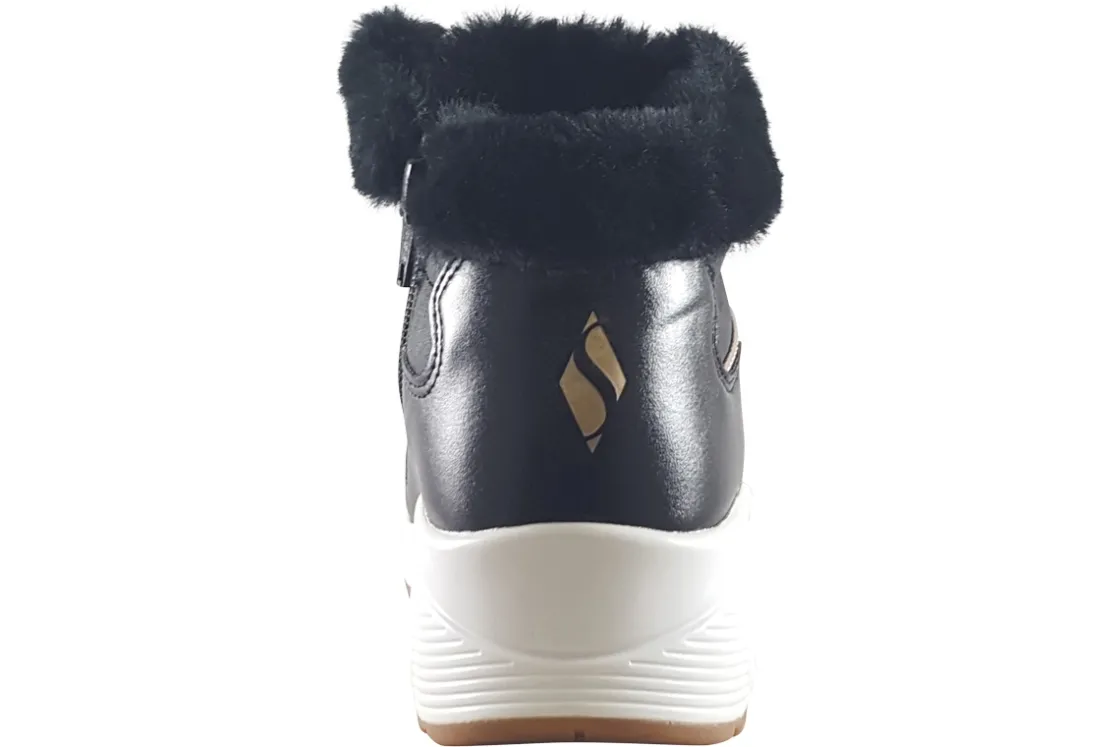 Skechers Zip | Warm Lined<Cozy On Air 310518L Girls Boots