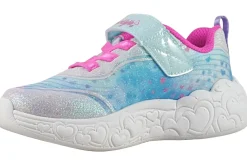 Skechers Velcro | Lights<Eternal Hearts 302696N Girls Trainers