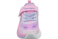 Skechers Velcro | Lights<Eternal Hearts 302696N Girls Trainers