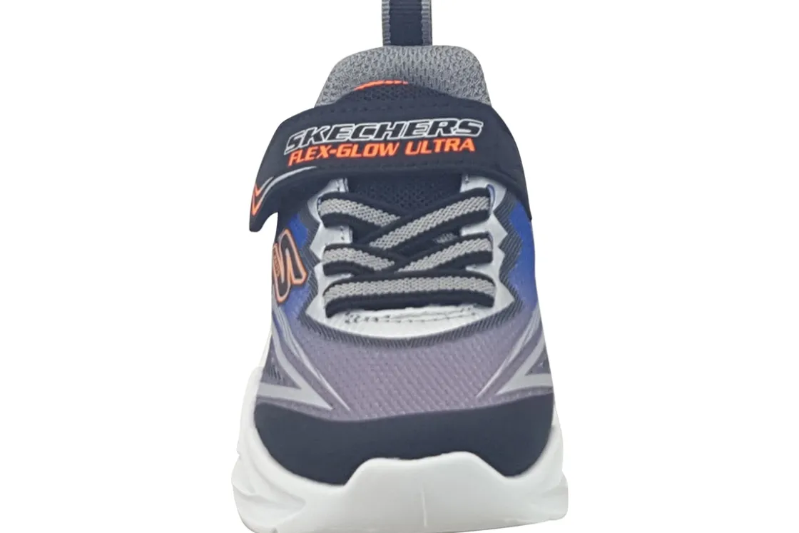 BOY Skechers Velcro | Lights<Flex Glow Ultra 400139N Boys Trainers