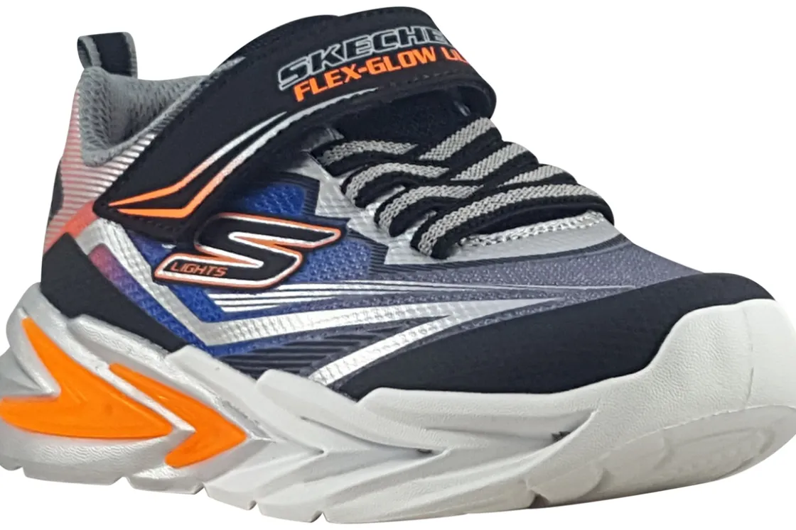 BOY Skechers Velcro | Lights<Flex Glow Ultra 400139L Boys Trainers