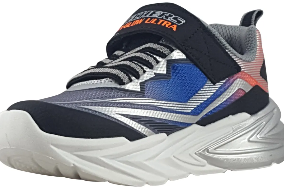 BOY Skechers Velcro | Lights<Flex Glow Ultra 400139L Boys Trainers
