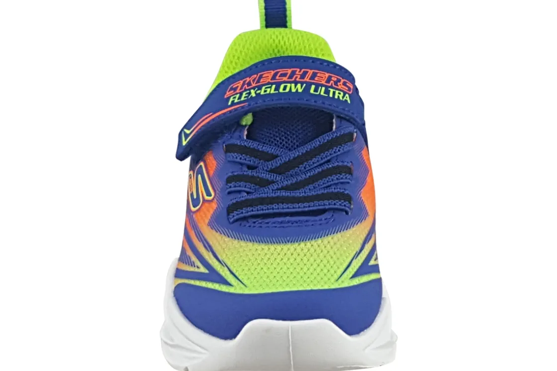 BOY Skechers Velcro | Lights<Flex Glow Ultra 400139N Boys Trainers