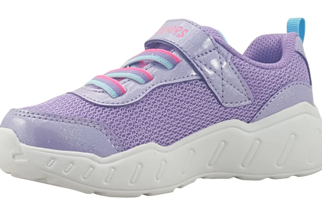 Skechers Velcro | Washable<Fun Squad 303158N Girls Trainers