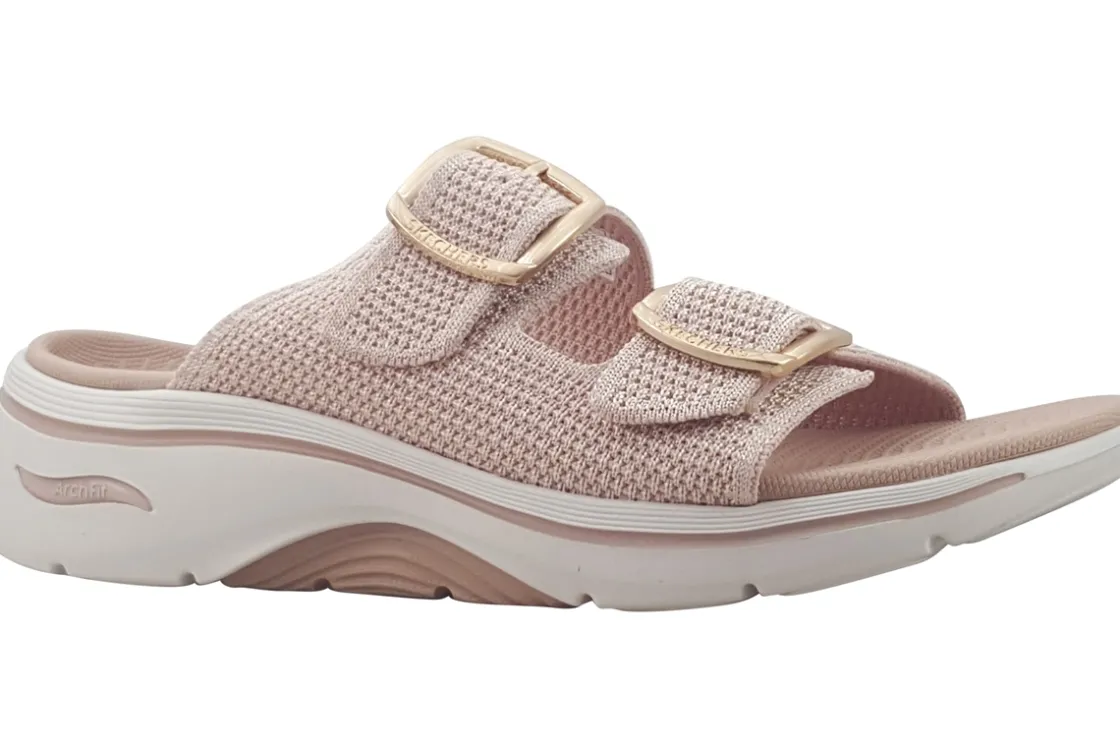 Women Skechers Womens Sandals<Go Walk Arch Fit 140871 Womens Sandals