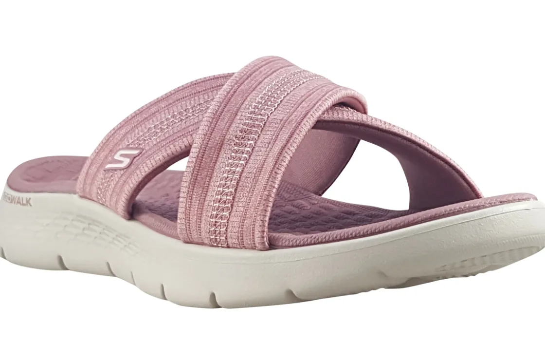 Women Skechers Womens Sandals<Go Walk Flex Slip-ins 141420 Womens Slip-on Sandals