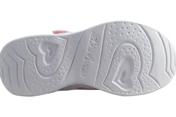 Skechers Velcro | Lights<Heart Lights 302689N Girls Trainers