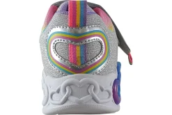 Skechers Velcro | Lights<Love Prism 303751L Girls Sports Trainers