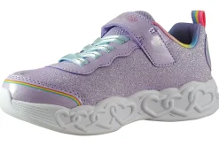 Skechers Velcro | Lights<Love Prism 303751L Girls Sports Trainers