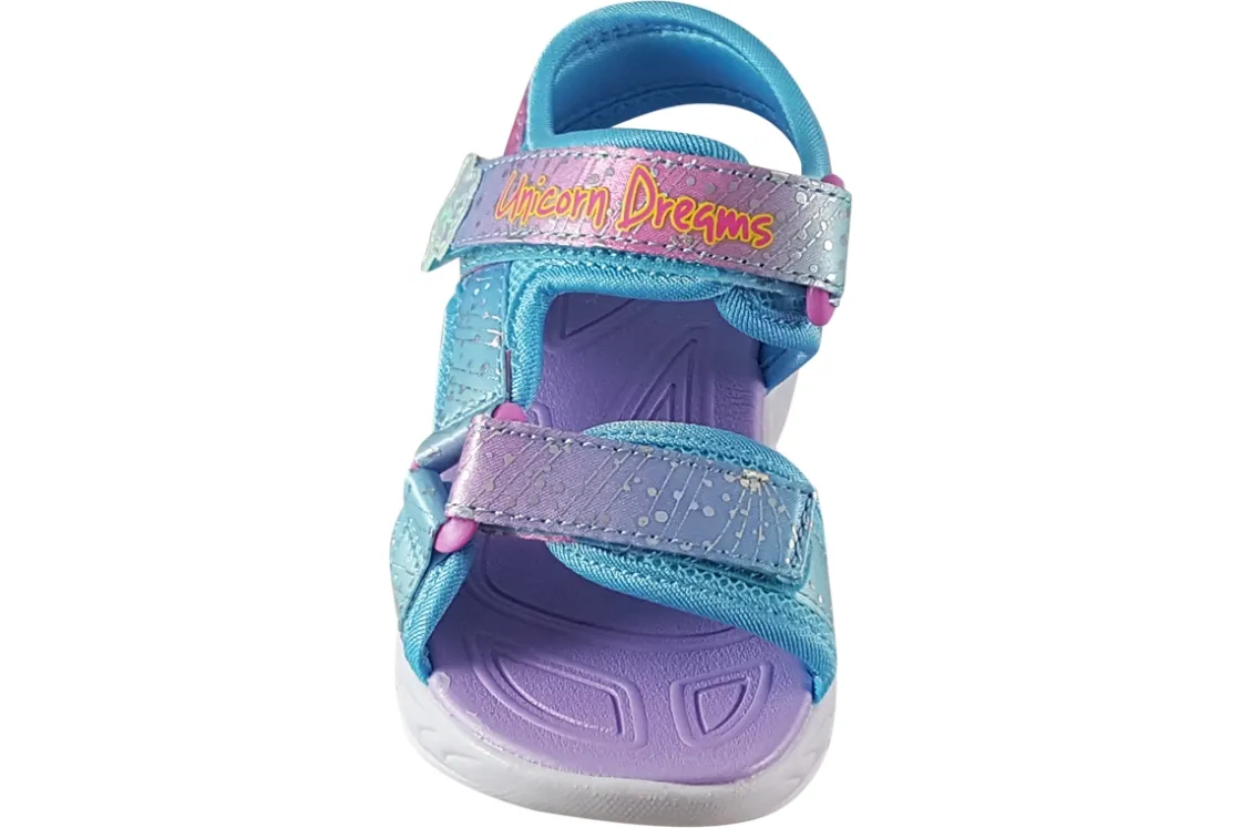Skechers Velcro | Girls Sandals<Majestic Bliss SDL 302682N Purple Girls Sandals