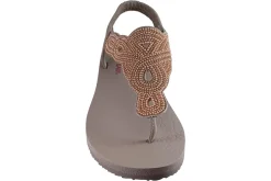 Women Skechers Womens Sandals<Meditation Perfect Pearl 119655 Womens Sandals