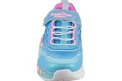 Skechers Velcro | Lights<Mermaid Dreams 303060L Girls Trainers Blue Multi
