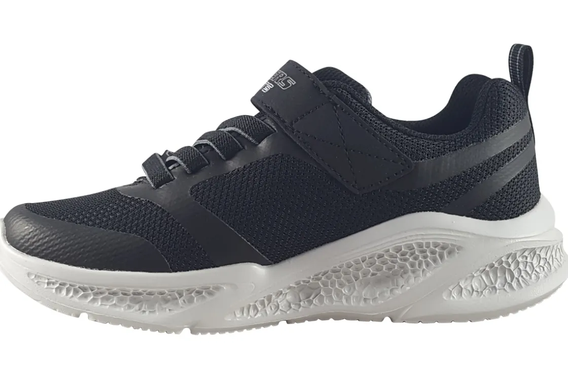 BOY Skechers Velcro | Boys Trainers<Meteor Lights 401675L Boys Sports Trainers
