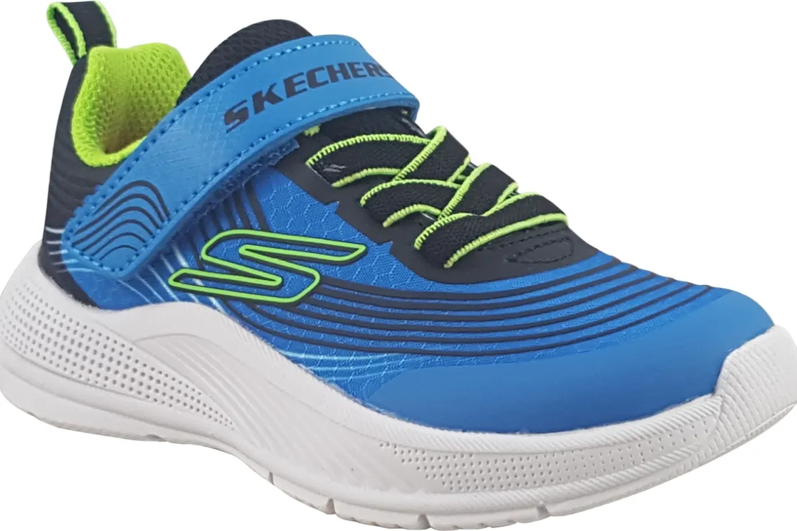 BOY Skechers Velcro | Washable<Microspec Advantage Inf 403926N Boys Trainers