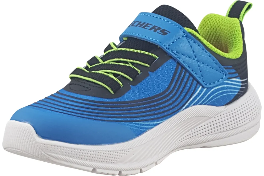 BOY Skechers Velcro | Washable<Microspec Advantage Inf 403926N Boys Trainers