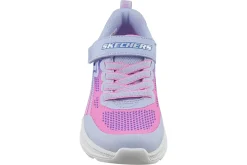 Skechers Velcro | Girls Trainers<Microspec Max Adv 303616L Girls Sports Trainers