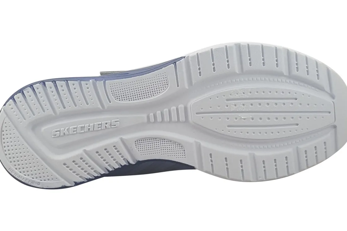 BOY Skechers Velcro | Boys Trainers<Microspec Max Advance Vortivox 403938L Boys Sports Trainers
