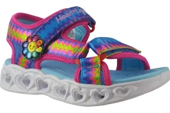 Skechers Velcro | Lights<Miss Vibrant SDL 302675L Girls Sandals