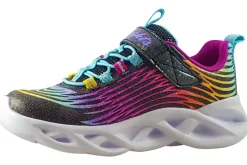 Skechers Velcro | Lights<Mystical Bliss 302321L Girls Sports Trainers