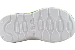 BOY Skechers Velcro | Boys Trainers<Play Scene 407312N Boys Fashion Trainers Charcoal Lime