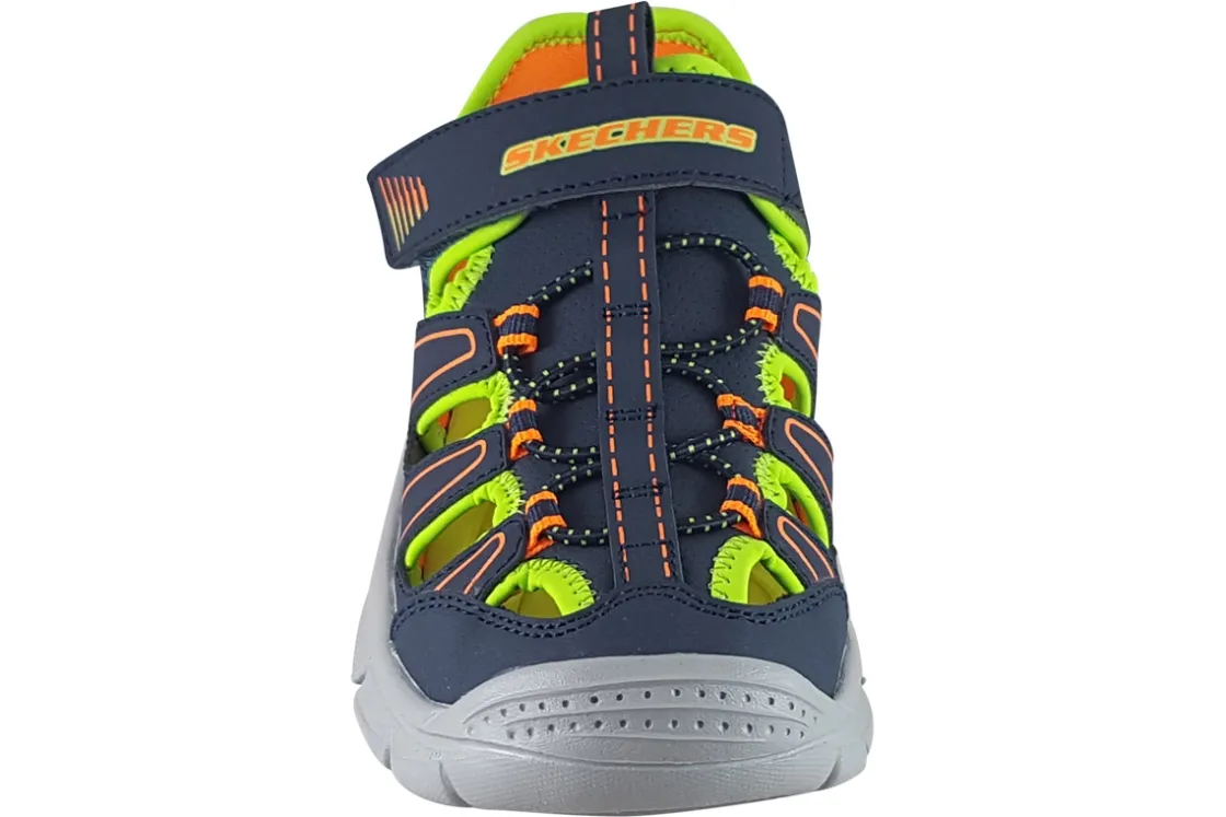 BOY Skechers Velcro | Boys Sandals<Relix-Valder 406520L Boys Sandals