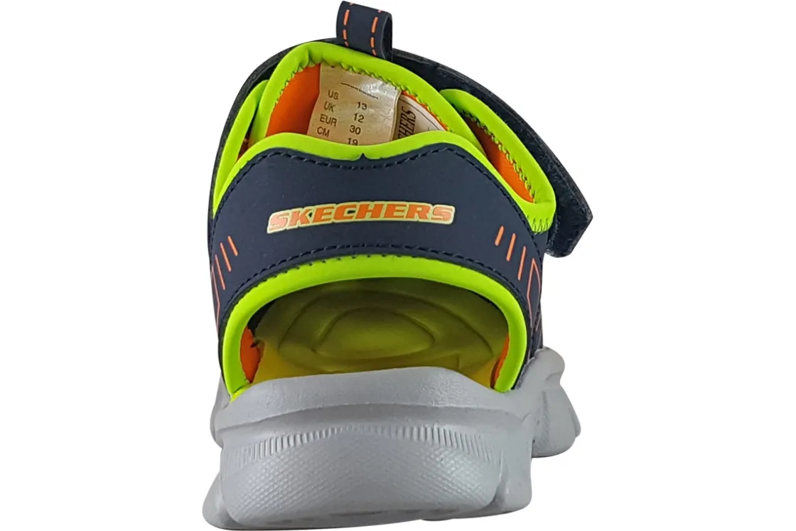 BOY Skechers Velcro | Boys Sandals<Relix-Valder 406520L Boys Sandals