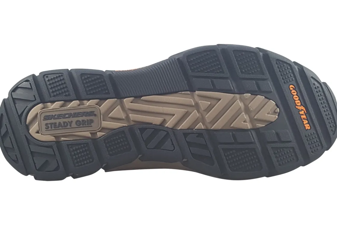 Skechers Mens Shoes<Respected 204480 Mens Leather Slip-on Shoes