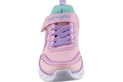 Skechers Velcro | Lights<Retro Hearts 302689L Girls Trainers