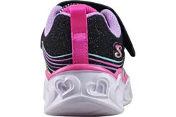 Skechers Velcro | Lights<Retro Hearts 302689L Girls Trainers