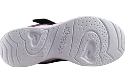 Skechers Velcro | Lights<Retro Hearts 302689L Girls Trainers