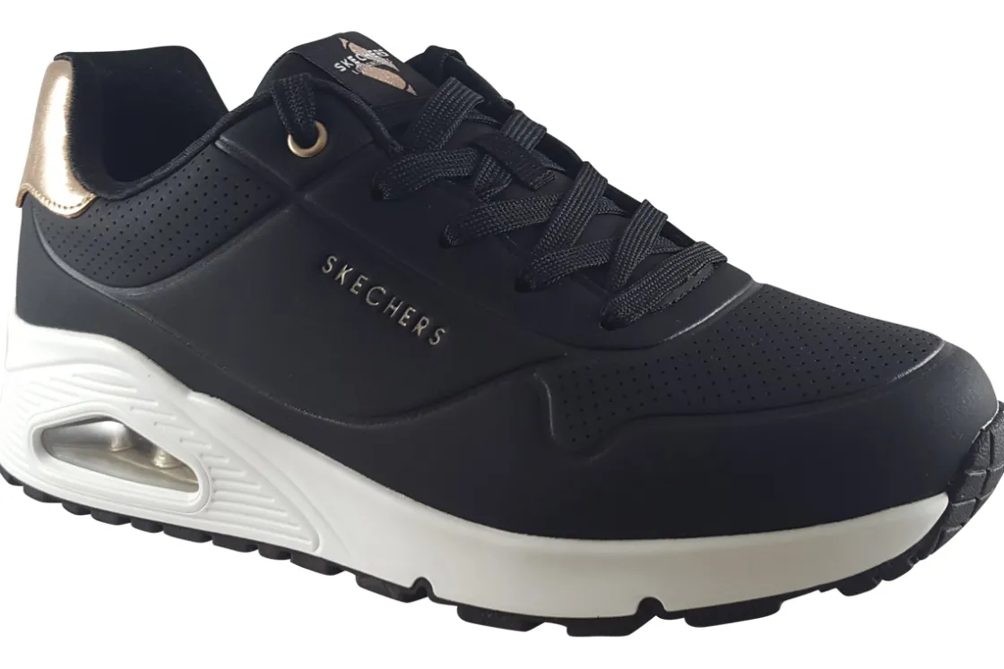 Skechers Laced | Girls Trainers<Shimmer Away Uno G 310545L Girls Sports Trainers