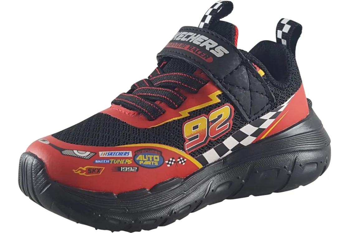 BOY Skechers Velcro | Washable<Skech Tracks Inf 402303N Boys Trainers