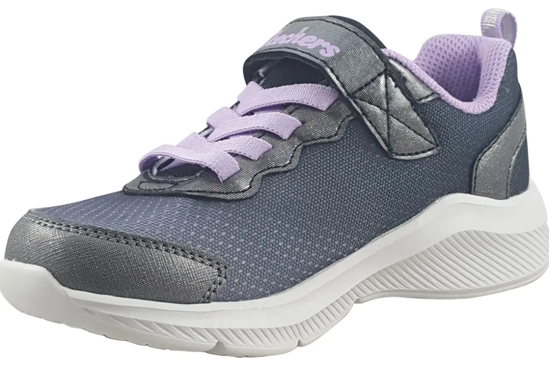 Skechers Velcro | Girls Trainers<Sole Swifters 303579L Girls Sports Trainers