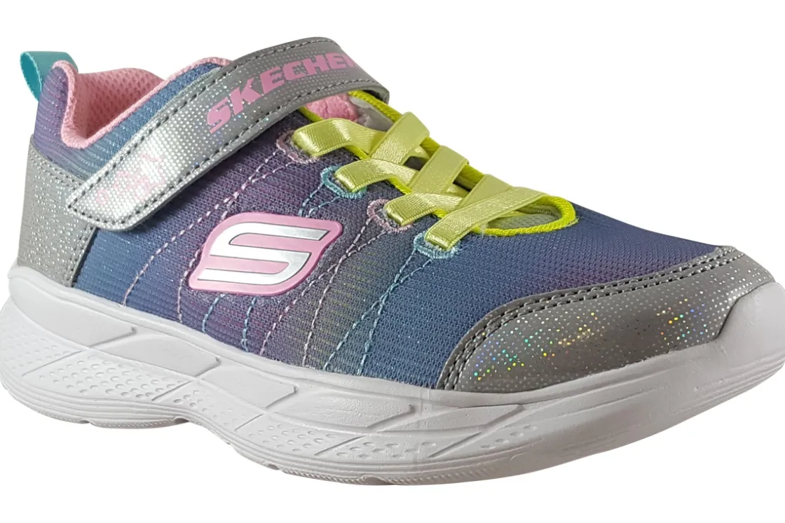 Skechers Velcro | Washable<Stars Away 303518L Girls Sports Trainers