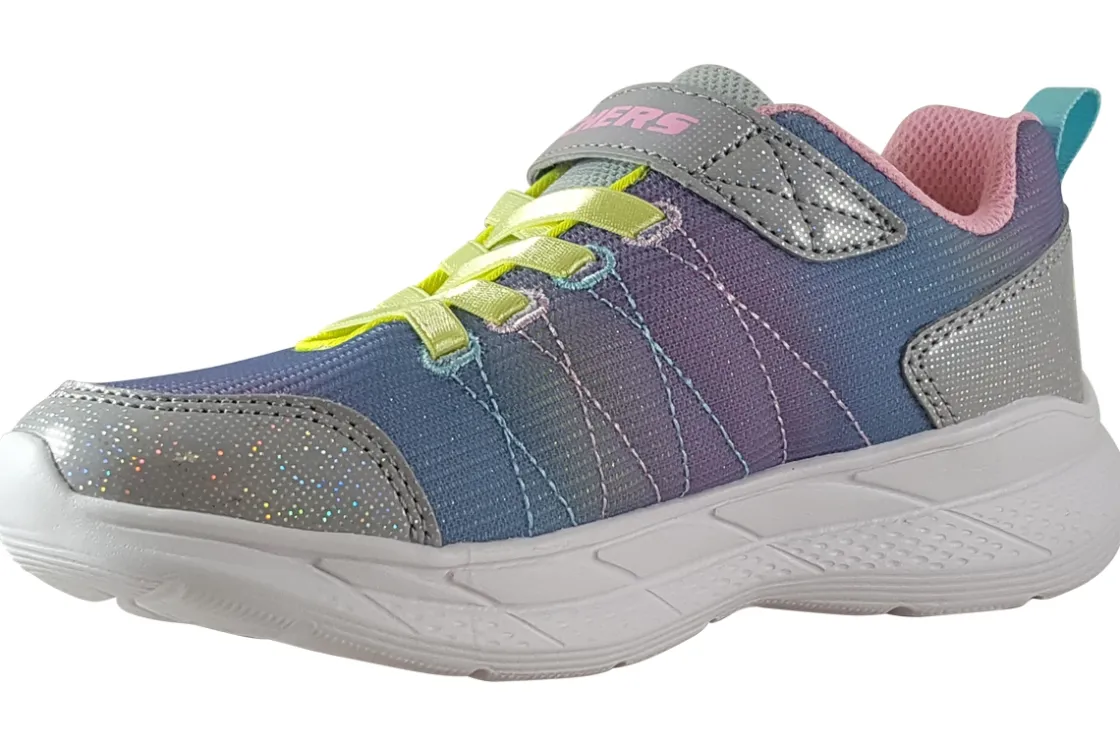 Skechers Velcro | Washable<Stars Away 303518L Girls Sports Trainers