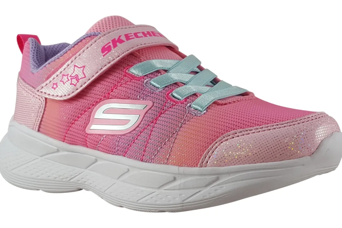 Skechers Velcro | Washable<Stars Away 303518L Girls Sports Trainers