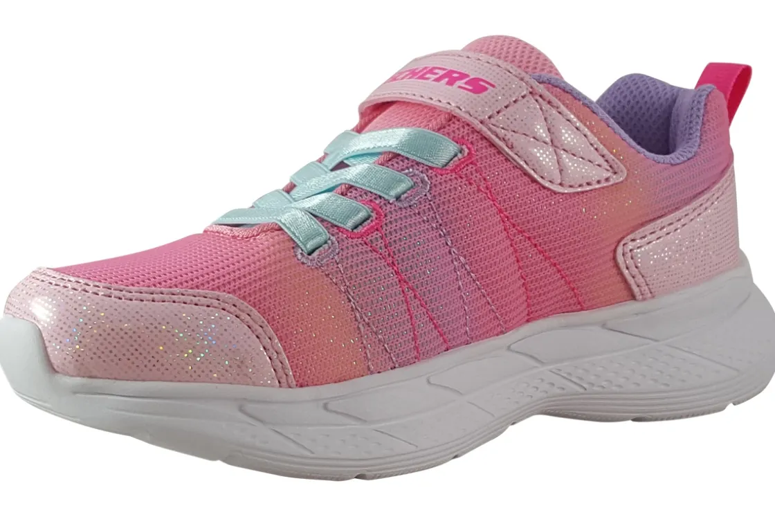 Skechers Velcro | Washable<Stars Away 303518L Girls Sports Trainers