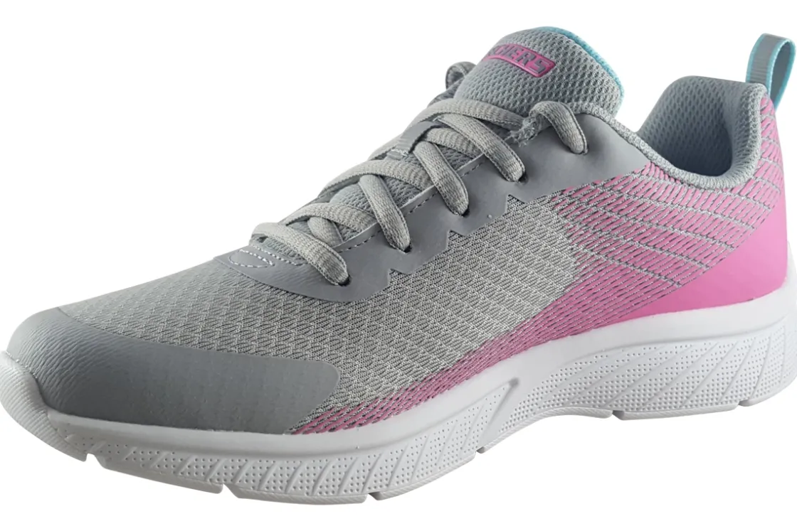 Skechers Laced | Washable<SummerSprint Micro 303608L Girls Sports Trainers
