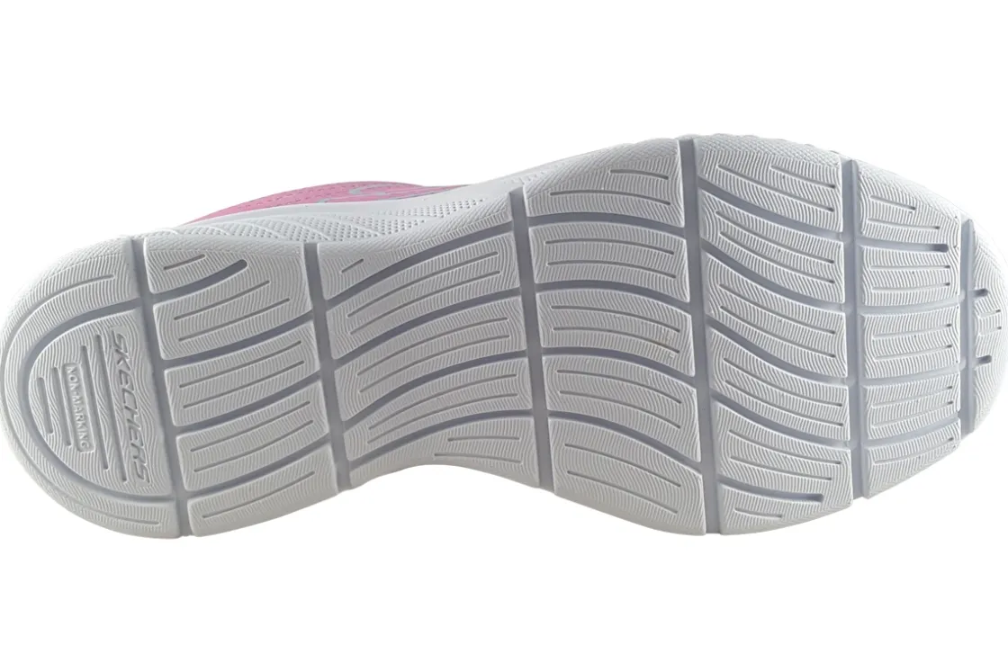 Skechers Laced | Washable<SummerSprint Micro 303608L Girls Sports Trainers