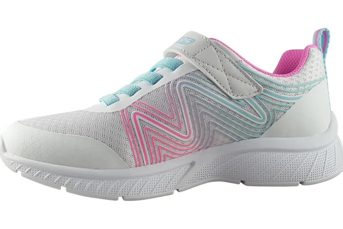 Skechers Velcro | Girls Trainers<Swirl Sweet 303535L Girls Sports Trainers