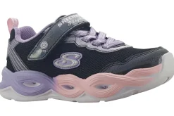 Skechers Velcro | Lights<Twisty Glow 303717L Girls Trainers