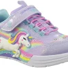 Skechers Velcro | Lights<Unicorn Chaser 302298L Girls Trainers