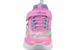 Skechers Velcro | Lights<Unicorn Chaser 302298L Girls Trainers