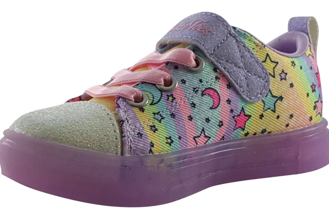 Skechers Velcro | Lights<Unicorn Twinkle 314783L Girls Shoes