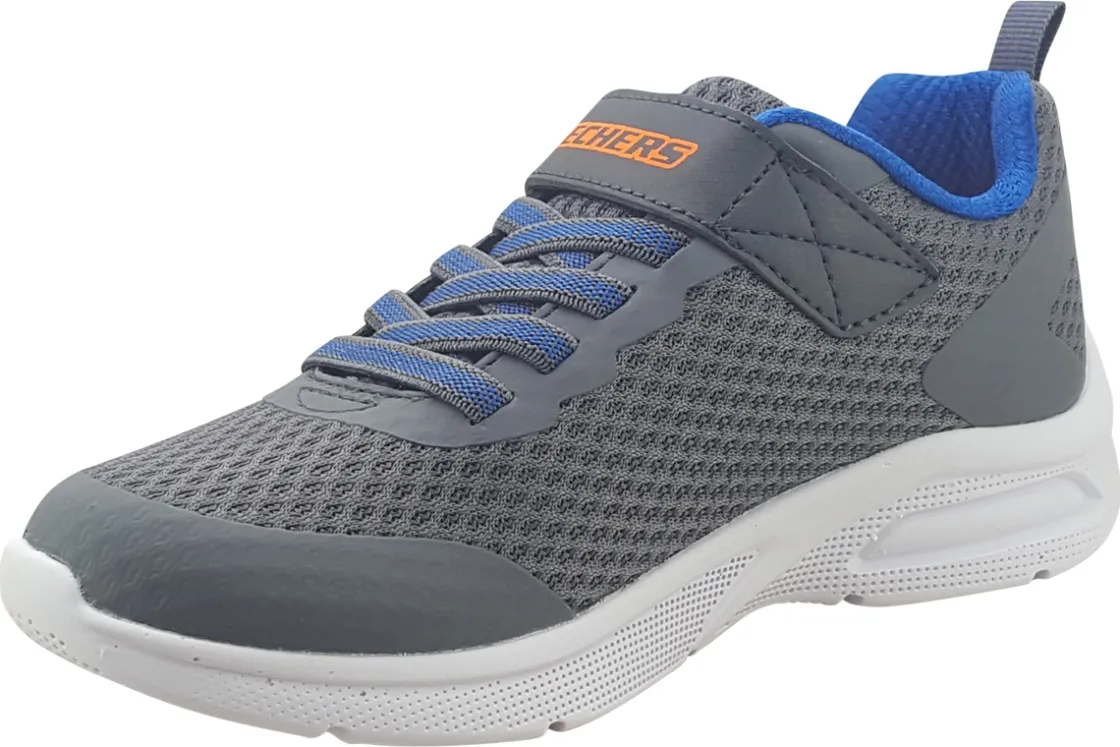 BOY Skechers Velcro | Boys Trainers<Vaptix Microspec 403818L Boys Sports Trainers