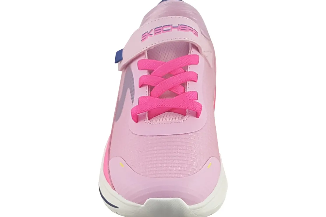 Skechers Velcro | Girls Trainers<Wave 92 Velcro 303571L Girls Sports Trainers