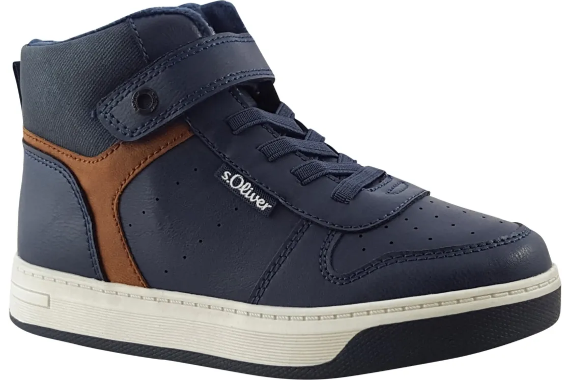 BOY S.Oliver Velcro | Warm Lined<Benny 45104 Boys Boots