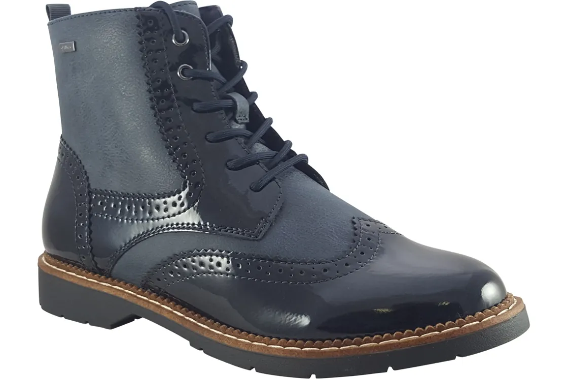 Women S.Oliver Womens Boots<Camper-2 25255-43 Womens Ankle Boots