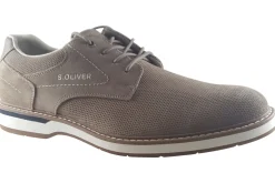 S.Oliver Plain Toe | Mens Shoes<Dave 13200-42 Mens Suede Fashion Trainers
